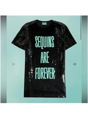 Taylor Swift TLOAS SEQUINS ARE FOREVER T-SHIRT DRESS Size L